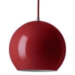 &Tradition Lampada a sospensione Topan VP6, rosso vermiglio