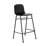 Bar stools & chairs, Touchwood counter chair, 65 cm, black- black steel, Black
