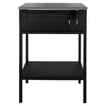 Side & end tables, Tracy side table, right, black, Black