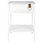 Maze Tracy side table, right, white