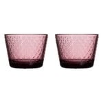 Verres droits, Verre Tundra, 16 cl, 2 pièces, calluna, Rose