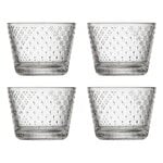 Bicchieri da acqua, Bicchiere Tundra, 16 cl, 4 pz, trasparente, Trasparente