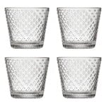 Trinkgläser und Wassergläser, Tundra Glas, 290 ml, 4 Stück, klar, Transparent