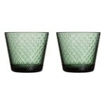 Iittala Tundra juomalasi, 29 cl, 2 kpl, havunvihreä