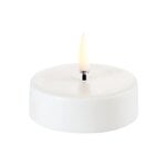 LED-Teelicht Maxi, 6,1 x 2,2 cm, glatt, Nordisch Weiß
