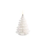 Uyuni Lighting LED Christmas tree candle, 9 x 12 cm, nordic white