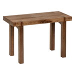 Benches, Solid bench, 65 cm, walnut, Natural