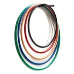 Sottopentole, Sottopentola Trivets Round, 5 pz, acciaio laccato, multicolore, Multicolore