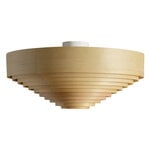 Flush ceiling lights, 1005 Hans ceiling lamp, 55 cm, pine, Natural
