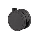 Carrelli, Ruota Barboy, 1 pz, Nero