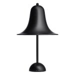 Verpan Lampada da tavolo Pantop 23 cm, nero opaco