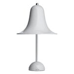 Verpan Lampada da tavolo Pantop 23 cm, grigio menta