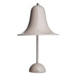 Lampade da tavolo, Lampada da tavolo Pantop 23 cm, grigio sabbia, Beige