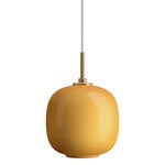 Louis Poulsen VL45 Radiohus 175 pendant , brass - amber