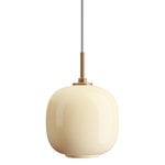 Louis Poulsen VL45 Radiohus 175 pendant , brass - pale yellow