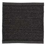 Wool rugs, Duo Haiku rug, black, Black