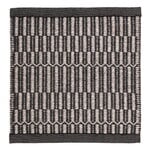 Wool rugs, Duo Latua rug, grey - black, Black
