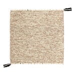 Duo Rae rug, copper - white