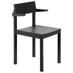 Ruokapöydän tuolit, Silent käsinojallinen tuoli, coal, Musta