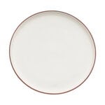 Plates, Earth Raw plate, 22 cm, brown - beige, Beige