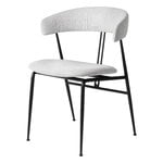 Dining chairs, Violin chair, fully upholstered, Gabriel tempt 60152, Black