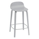 Bar stools & chairs, Visu counter stool, 65 cm, grey, Grey