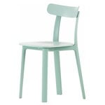 Matstolar, All Plastic Chair, isgrå, Ljusblå