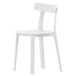 Dining chairs, All Plastic Chair, white, White