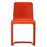 Dining chairs, EVO-C chair, poppy red, Red