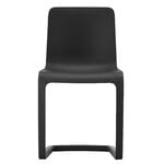Dining chairs, EVO-C chair, graphite grey, Gray