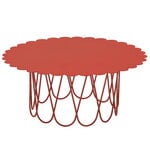 Coffee tables, Flower table, large, red, Red