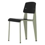 Matstolar, Standard SP stol, Prouvé Gris Vermeer - djupt svart, Svart
