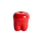 Figuriner, W&S Belly Button skulptur, röd, Röd