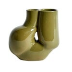 Vases, W&S Chubby vase, olive green, Green