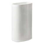 Arctic vase, L, opal glass