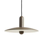 Lampade a sospensione, Lampada a sospensione Lu, piccola, taupe, Marrone