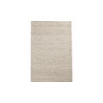 Wollteppiche, Tact Teppich, 90 x 140 cm, Cremeweiß, Weiß