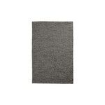 Wool rugs, Tact rug, 90 x 140 cm, anthracite grey, Gray