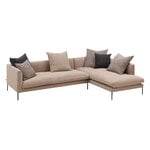 Sofas, Blade sofa, moduls 9-20, black - Cala 06, Beige