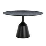 Dining tables, Coin dining table, 120 cm, black - oak black, Black
