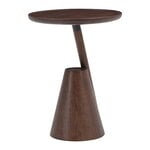 Side & end tables, Mate side table, dark brown stained oak, Brown