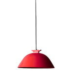 Pendant lamps, w103 Sempé s1 pendant, poppy red, Red