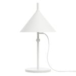 w132 Nendo table lamp, traffic white