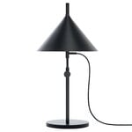 Schreibtischlampen, w132 Nendo Tischleuchte, Tiefschwarz, Schwarz