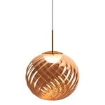 Tom Dixon Whirl riippuvalaisin, 45 cm, LED, kupari