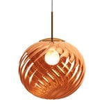 Tom Dixon Whirl riippuvalaisin, 45 cm, kupari