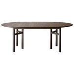 Ruokapöydät, SJL jatkettava pöytä, 140-200 cm, pyökki, Ruskea
