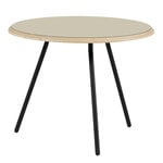 Soround coffee table, 60 cm, beige nano laminate