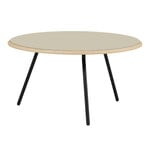 Tables basses, Table basse Soround, 75 cm, nanolaminé beige, Beige