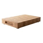 Offcuts cutting board, 30 x 21 cm, oiled oak